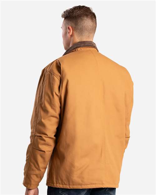 Berne Apparel Men's Tall Heritage Cotton Duck Chore Jacket CH416T