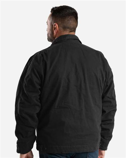 Berne Apparel Men's Highland Washed Gasoline Jacket J374