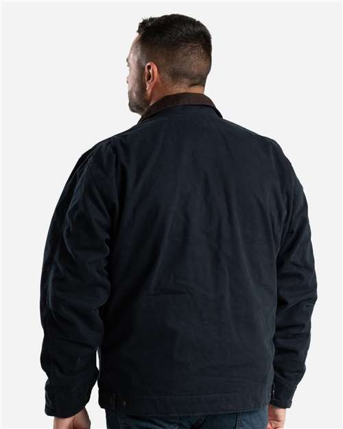 Berne Apparel Men's Highland Washed Gasoline Jacket J374