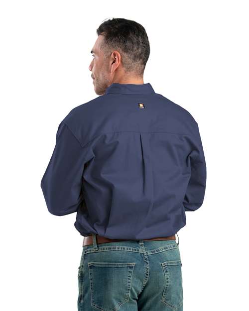 Berne Apparel Men's Flame-Resistant Button-Down Work Shirt FRSH10
