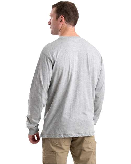 Berne Apparel Men's Performance Long Sleeve Pocket T-Shirt BSM40