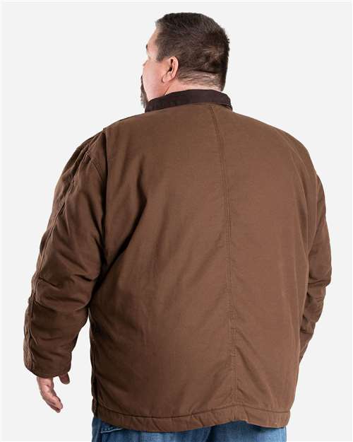 Berne Apparel Men's Tall Highland Washed Chore Coat CH377T