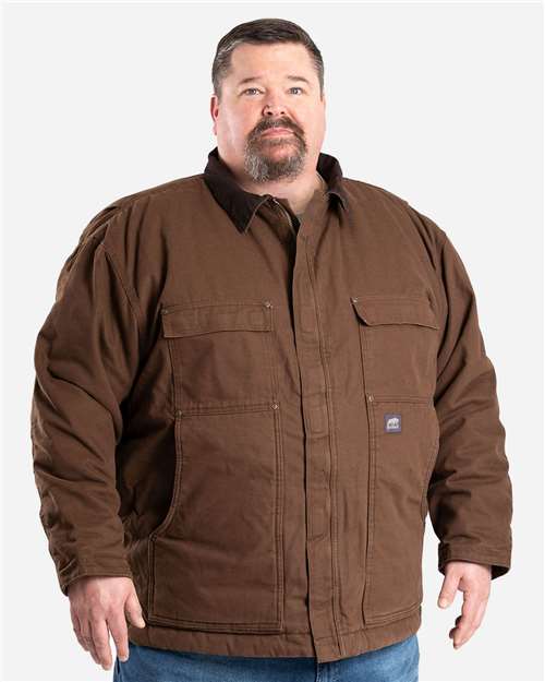 Berne Apparel Men's Tall Highland Washed Chore Coat CH377T