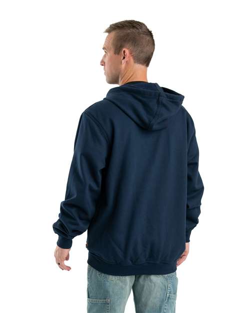 Berne Apparel Men's Flame Resistant Full-Zip Hooded Sweatshirt FRSZ19
