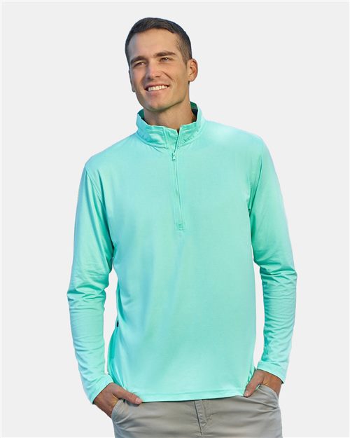 Nautica Men's Saltwater Quarter-Zip Pullover N17924