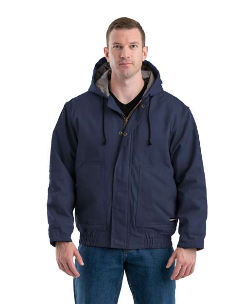 Berne Apparel Men's Tall Flame-Resistant Hooded Jacket FRHJ01T