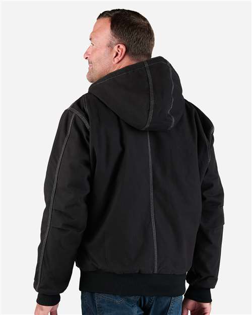 Berne Apparel Men's Modern Hooded Jacket HJ61