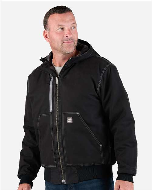 Berne Apparel Men's Modern Hooded Jacket HJ61