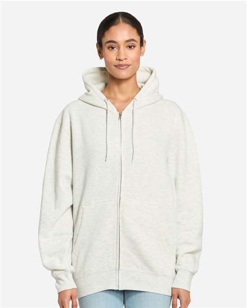 Lane Seven Unisex Premium Full-Zip Hoodie Sweatshirt LS14003