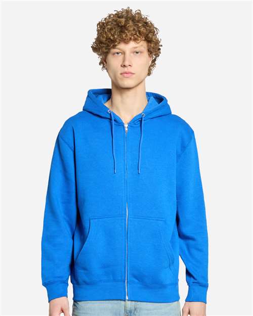 Lane Seven Unisex Premium Full-Zip Hoodie Sweatshirt LS14003