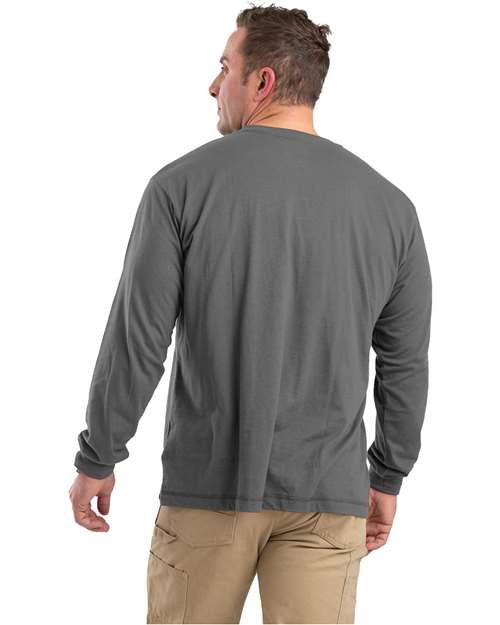 Berne Apparel Men's Tall Performance Long Sleeve Pocket T-Shirt BSM39T