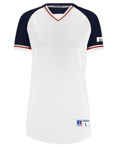 Russell Athletic Women's Classic V-Neck Jersey R01X3X