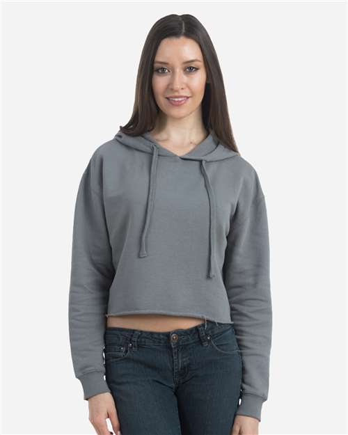 Lane Seven Women's Cropped Hoodie Sweatshirt LS12000