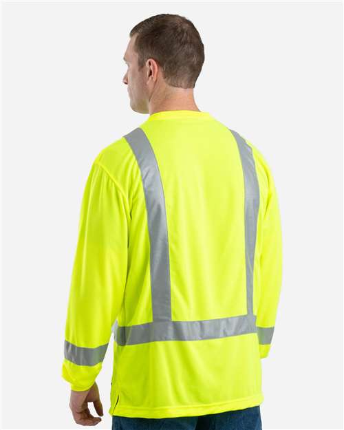 Berne Apparel Men's Tall Hi-Vis Class 3 Performance T-Shirt HVK013T