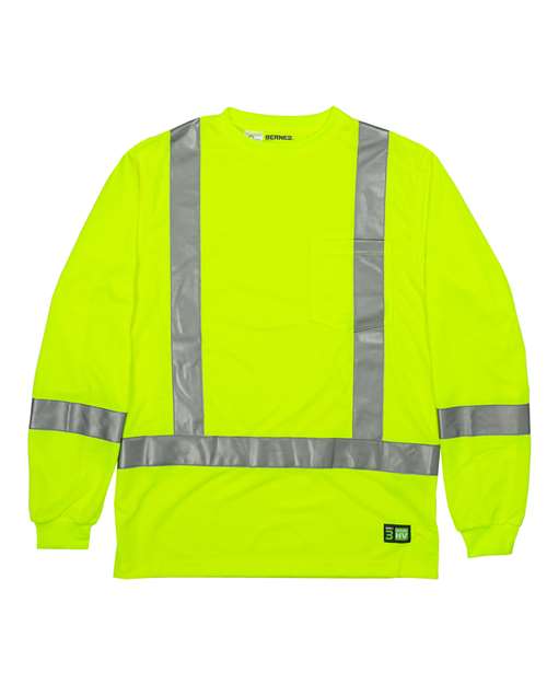Berne Apparel Men's Hi-Vis Class 3 Performance Pocket T-Shirt HVK013