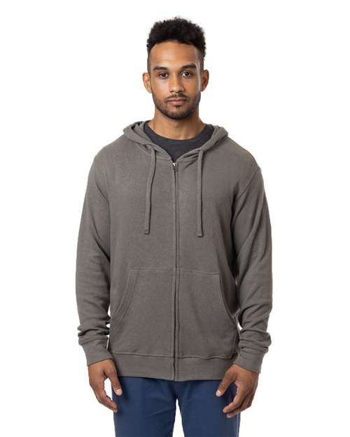 econscious Unisex Hemp Hero Full-Zip Hooded Sweatshirt EC5980
