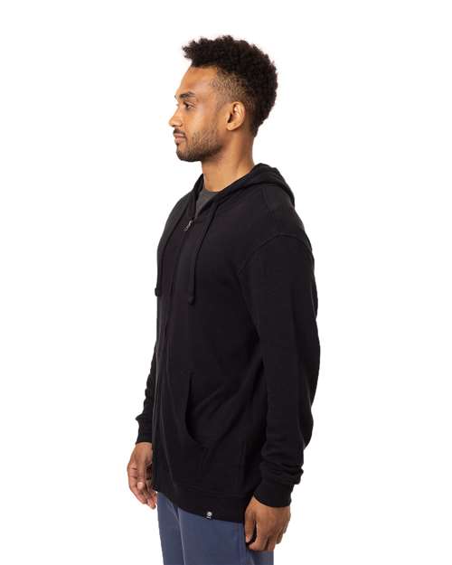 econscious Unisex Hemp Hero Full-Zip Hooded Sweatshirt EC5980