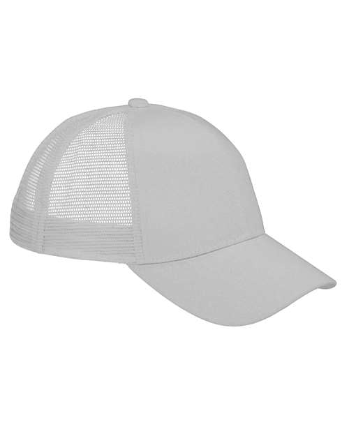 Big Accessories Twill Front Trucker Cap BX019