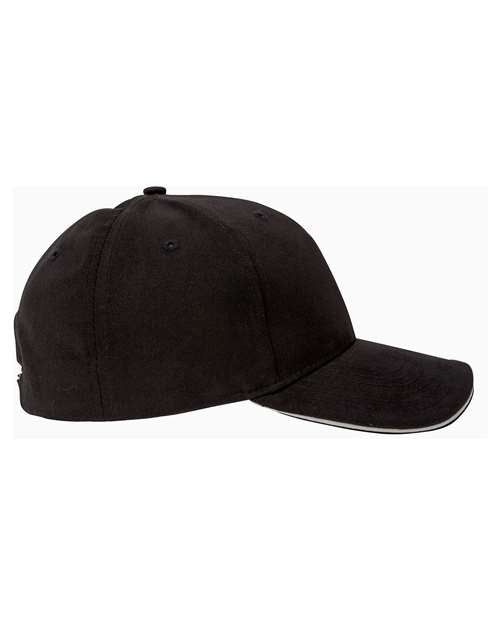 Big Accessories Brushed Twill Sandwich Cap BX004