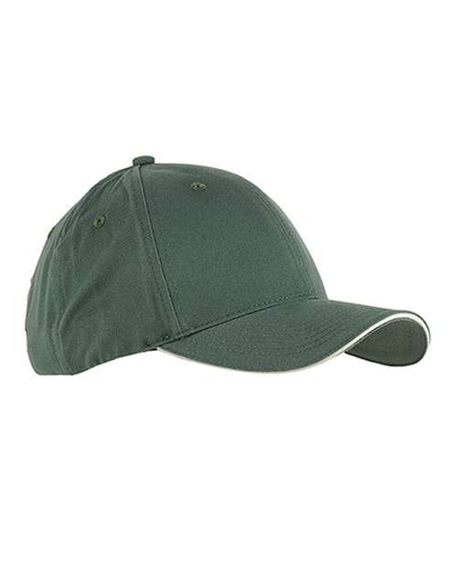 Big Accessories Brushed Twill Sandwich Cap BX004