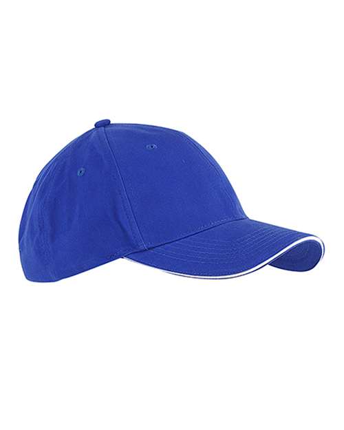 Big Accessories Brushed Twill Sandwich Cap BX004