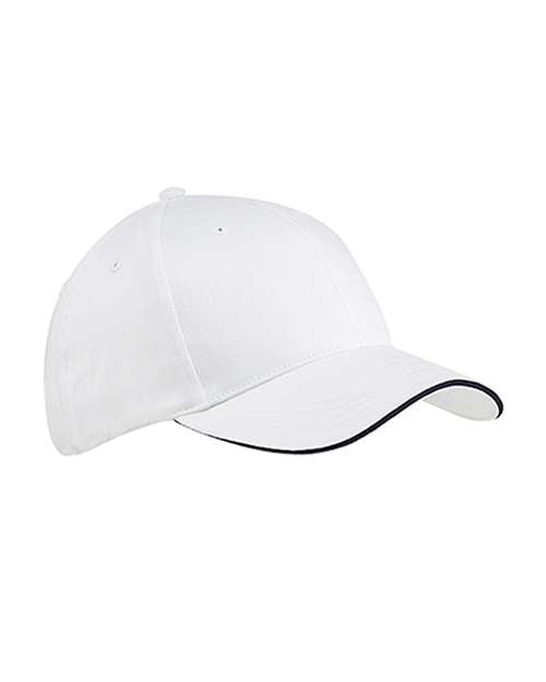 Big Accessories Brushed Twill Sandwich Cap BX004