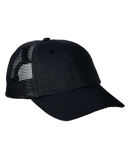 econscious Washed Hemp Soft Mesh Trucker Cap EC7095