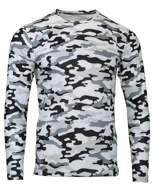 Paragon Men's Woodland Performance Long Sleeve T-Shirt 238
