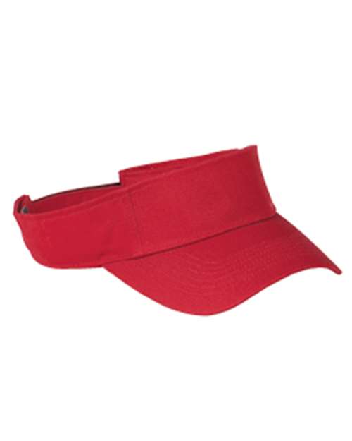 Big Accessories Chino Twill Visor BX006