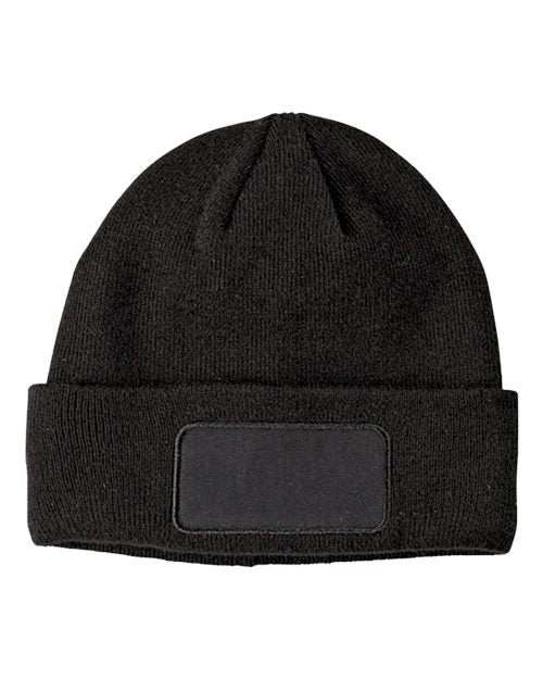 Big Accessories Patch Beanie BA527
