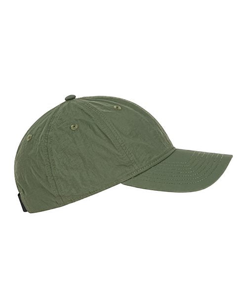 Big Accessories Crinkle Nylon Cap BA715