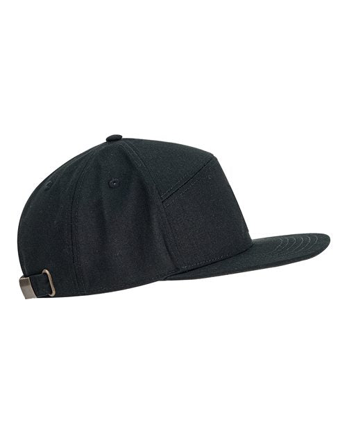 Big Accessories Hybrid Flat Bill Cap BA709
