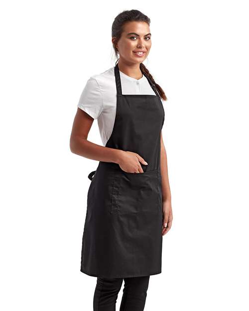 Artisan Collection by Reprime Recycled Pocket Bib Apron RP154