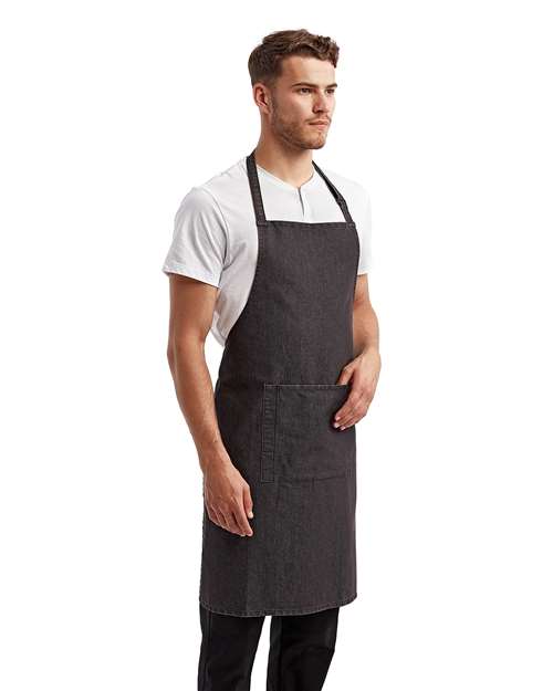 Artisan Collection by Reprime Recycled Pocket Bib Apron RP154