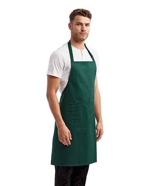Artisan Collection by Reprime Recycled Pocket Bib Apron RP154