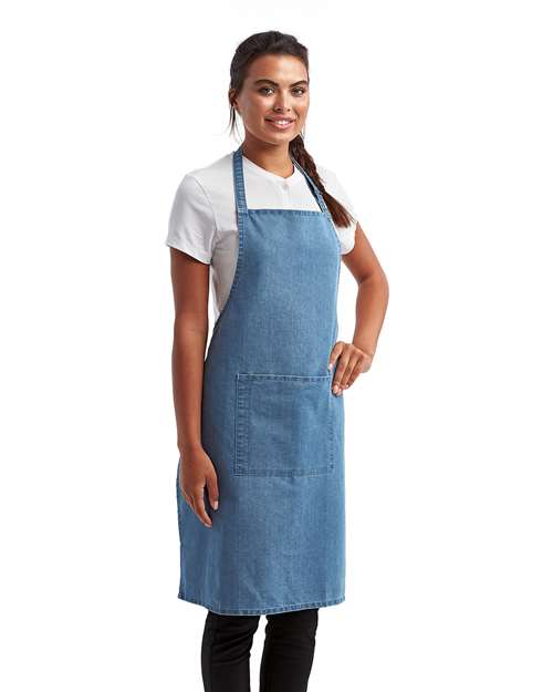 Artisan Collection by Reprime Recycled Pocket Bib Apron RP154