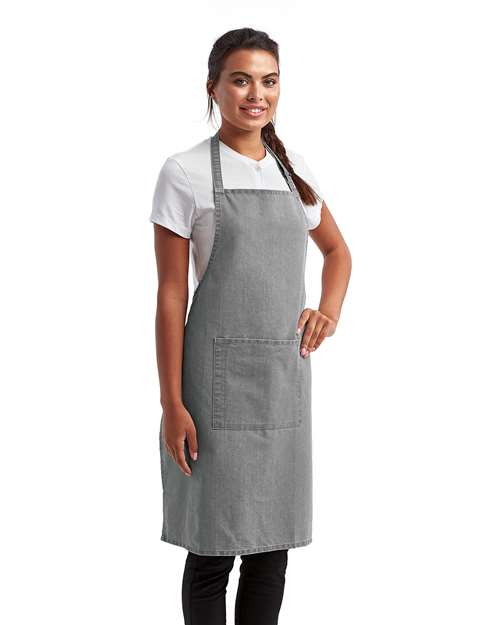 Artisan Collection by Reprime Recycled Pocket Bib Apron RP154