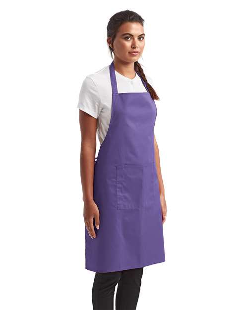 Artisan Collection by Reprime Recycled Pocket Bib Apron RP154