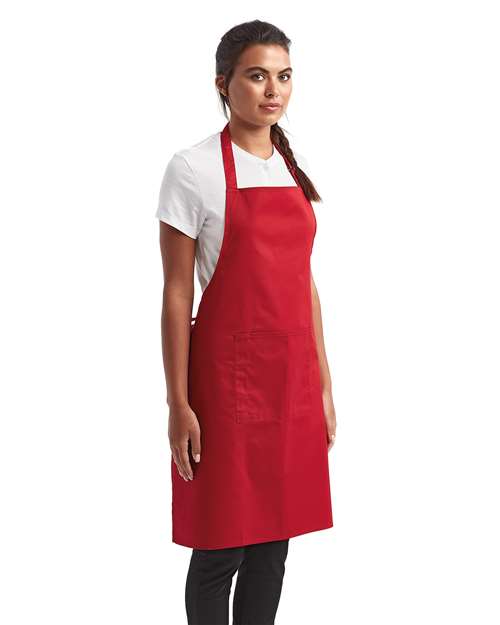 Artisan Collection by Reprime Recycled Pocket Bib Apron RP154