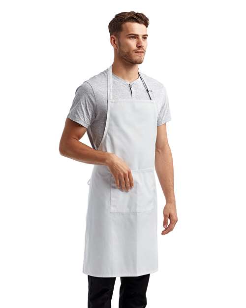 Artisan Collection by Reprime Recycled Pocket Bib Apron RP154