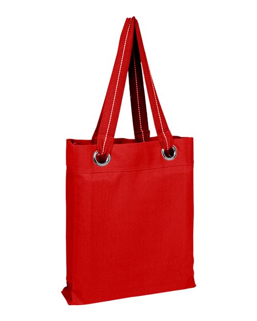 Q-Tees Large Grommet Tote Bag Q1630