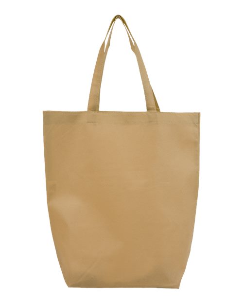 Q-Tees Non-Woven Gusset Bottom Tote Q1251