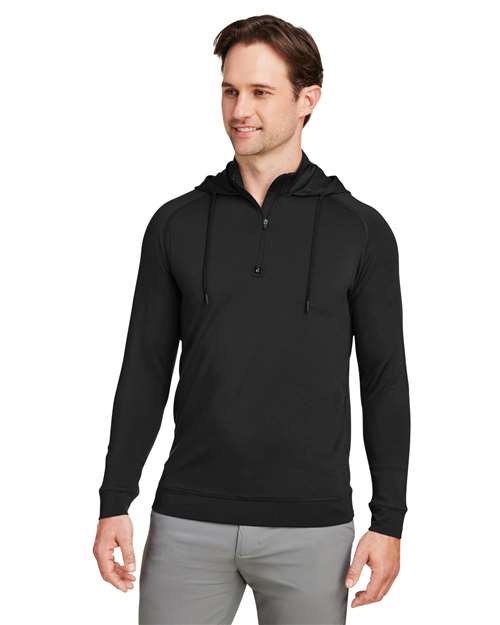 Swannies Unisex Vandyke Quarter-Zip Hooded Pullover SWV600