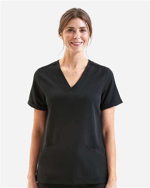 Onna Women's Invincible V-Neck Stretch Scrub Top NN310