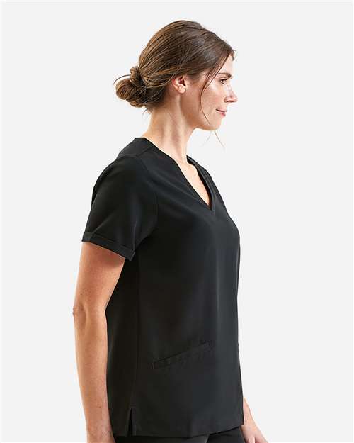 Onna Women's Invincible V-Neck Stretch Scrub Top NN310