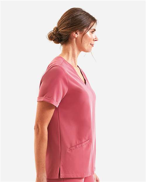 Onna Women's Invincible V-Neck Stretch Scrub Top NN310