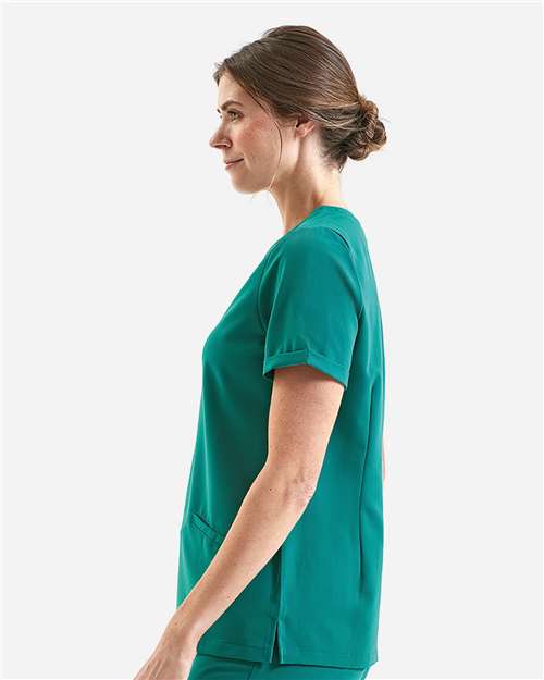 Onna Women's Invincible V-Neck Stretch Scrub Top NN310