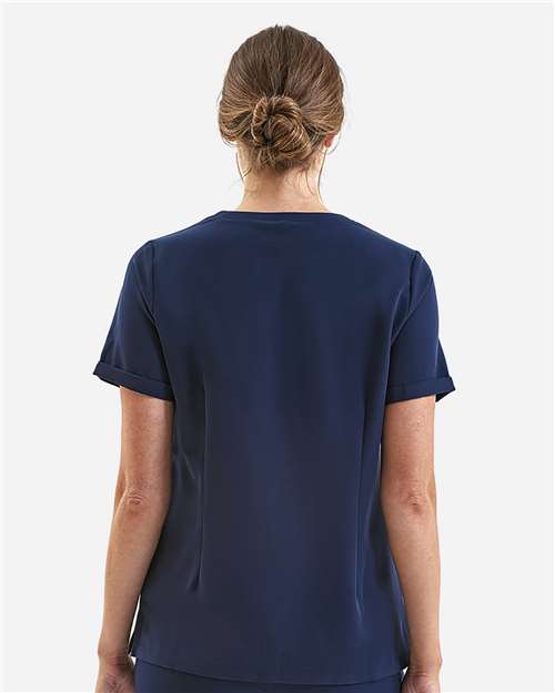 Onna Women's Invincible V-Neck Stretch Scrub Top NN310