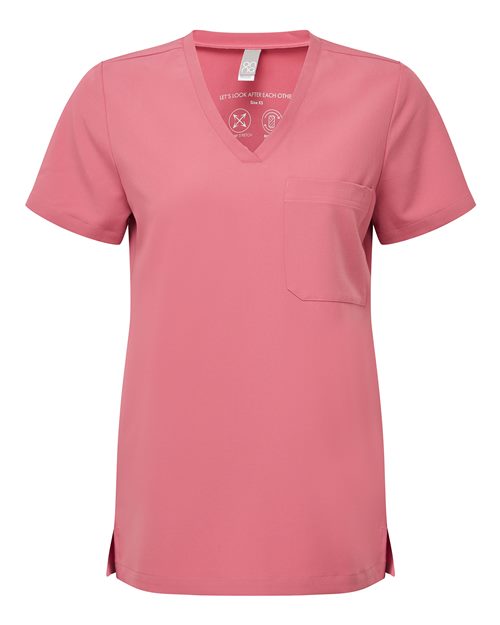 Onna Women's Limitless V-Neck Stretch Scrub Top NN300