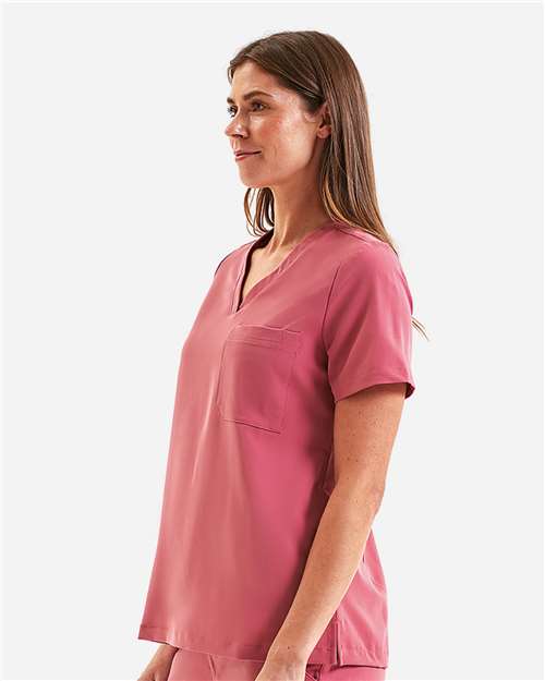 Onna Women's Limitless V-Neck Stretch Scrub Top NN300